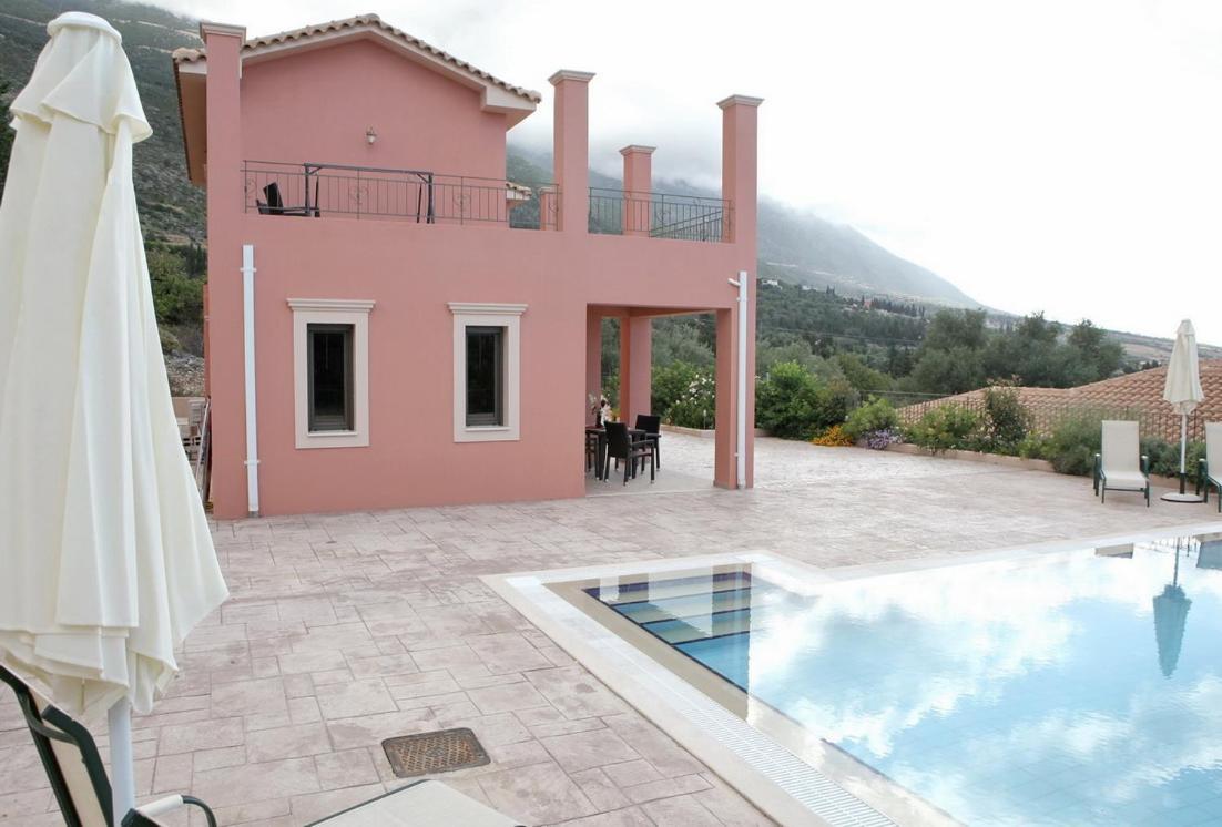 Provenzo And Meliti Villas Lourdata  Zewnętrze zdjęcie